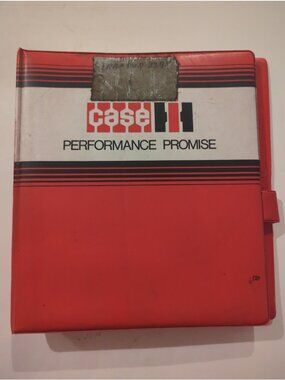 Case IH 94 Series Ag Tractor Binder Manuals Brochures Warranty Cassette More
